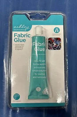 Fabric Glue Quick Bond Cloth Canvas Textile Sewing Leather Repair Fabrics Glues • £2.89