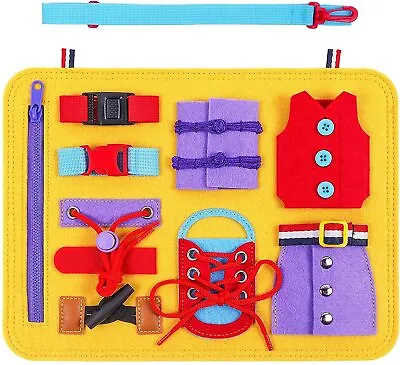 ABirdon Busy Board For Toddlers Montessori Toys For Baby Learn Preschool Basic  • $9.49