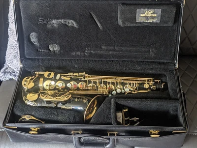 $2130 • Buy Selmer Paris Serie III Alto Saxophone Black Lacquer, Original Pads And Case.