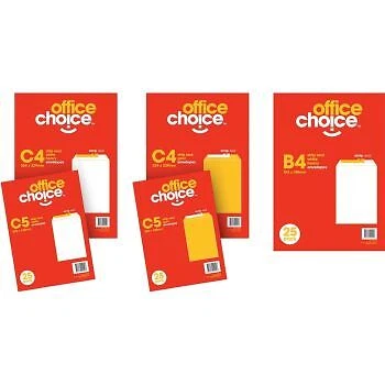 OFFICE CHOICE C5 ENVELOPES 229x162mm Strip Seal White SOHO 906333OC • $11