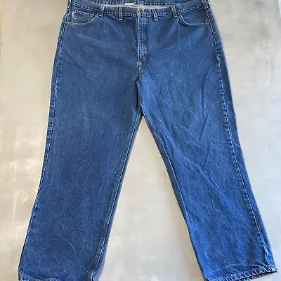 Carhartt Jeans Mens Size Big 54 X 30 Blue Straight Relaxed • $20.06