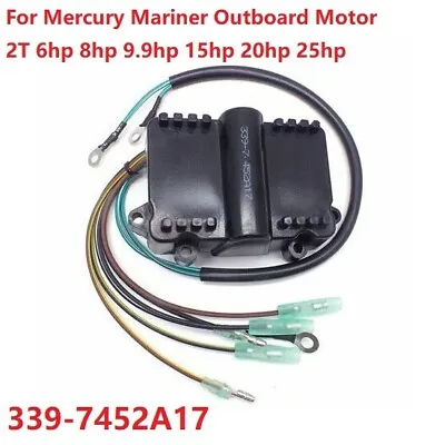 CDI For Mercury Mariner Outboard Motor 6hp 8hp 9.9hp 15hp 20hp 25hp 339-7452A17 • $119.99