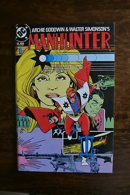 £40 • Buy Manhunter Special Edition (1984) #1 SIGNED By Walter Simonson