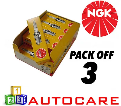 £8.37 • Buy NGK Replacement Spark Plug Set - 3 Pack - Part Number: BPR5ES No. 7422 3pk