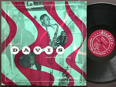 MAXWELL DAVIS And His Tenor Sax LP ALADDIN 804 US 1956 DG MONO JAZZ BLUES • $64.59