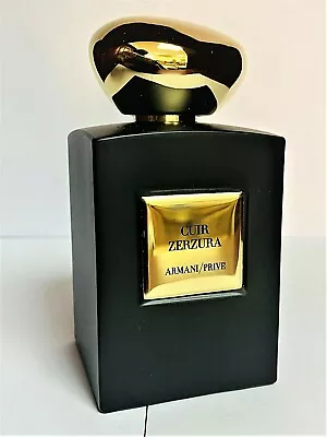 £156.69 • Buy Armani Prive CUIR ZERZURA 100 ML.3.4 Fl.oz Unisex, EDP Intense, As Pictured.