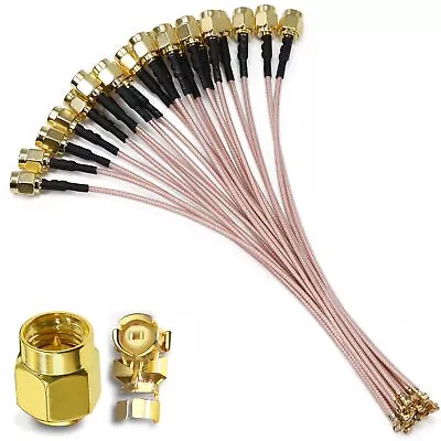 SMA To IPX MHF Coax Cable SMA Male Plug To UFL IPX IPEX-1 Extension Cable For... • $17.07