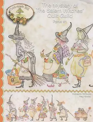 The Mystery Of The Salem Witches' Quilt Guild Panel 1 Quilt Pattern By Meg Hawke • $9.99
