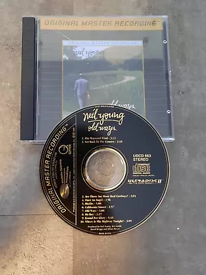 Neil Young Old Ways Mobile Fidelity 24k Gold CD MFSL (1996) (Made In USA) • $29.14