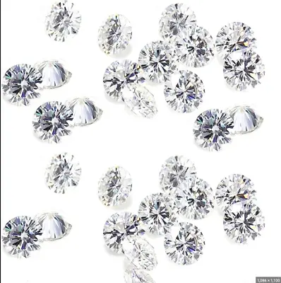 Loose CVD Lot Lab-Grown Diamond 2.50 Mm Round D F- IF Certified Diamond • £13.36