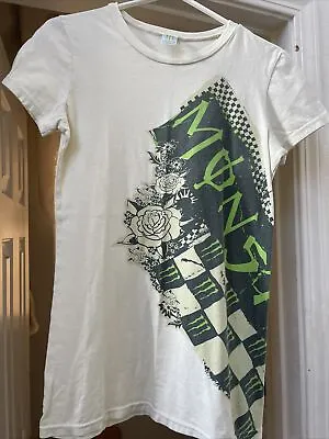 Monster Energy Floral Short Sleeve T Shirt Women's Size Large • $20