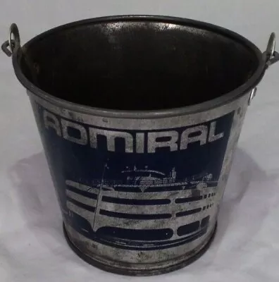 Vintage St. Louis MO.  SS Admiral Streckfus Steamers Riverboat Beer Bucket. • $14.95