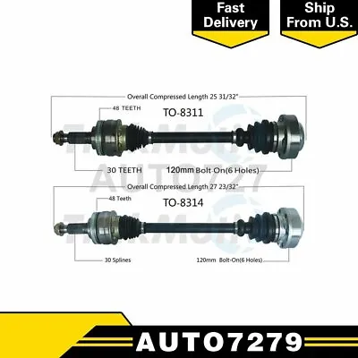 TrakMotive 2X Rear Left Right CV Axle Shaft Joint For Toyota Supra 1998 1997 • $270.74