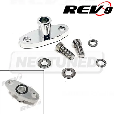 Rev9 Power T3 T4 T3t4 T60 T70 Gt32 Gt40 T76 Oil Drain Flange 5/8  Turbo Adapter • $12.80