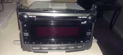 2010-2012 Toyota Venza Original AM/FM CD Radio Model 86120-0T090 • $72.95