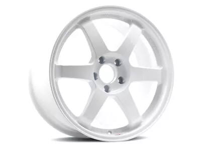 4x Rays Volk Racing Te37sl 18x9.5 +38 5x114 Dash White Set Of 4 Wheels Sti • $3612