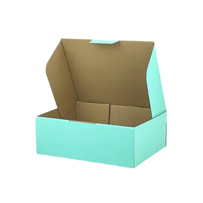 Mailing Box 250 X 190 X 90mm Diecut Mint Blue For 3kg Large Satchel B346 • $96.50