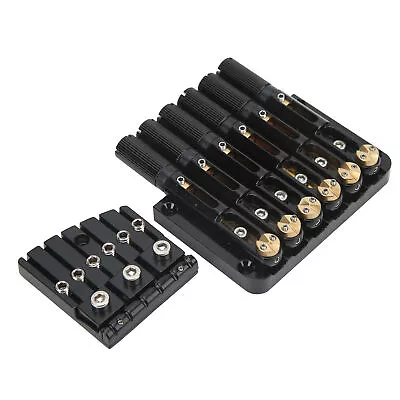 6 String Headless Guitar Bridge Retro Style Metal Guitar Replacement Bridge Kit • $173.60