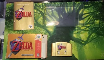 Legend Of Zelda Ocarina Of Time Collector's Edition Nintendo 64 N64 Complete CIB • $220