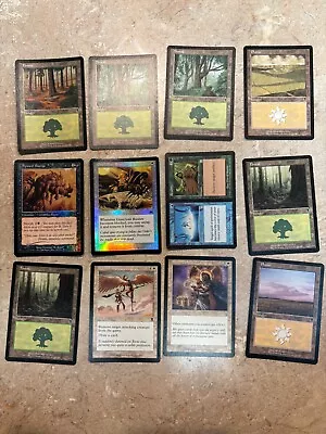 12 MTG Magic The Gathering Lot Of 12 Vintage Collection 1993 - 2001 • $19