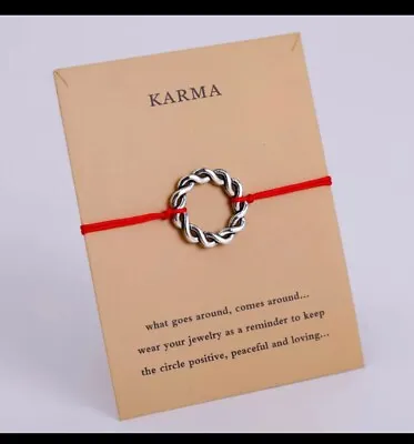 Make A Wish Bracelet KARMA Men Women Special Occasions NEW UK SELLER • £1.99