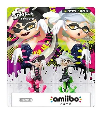 $150.18 • Buy Nintendo Amiibo Splatoon Squid Sisters Pack Set Callie & Marie Wii U F/S WTrack#