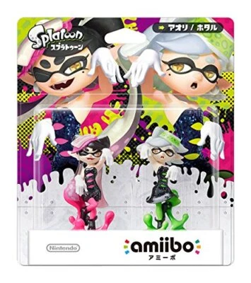 Nintendo Amiibo Splatoon Squid Sisters Pack Set Callie & Marie Wii U F/S WTrack# • $130.72