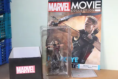 £9.99 • Buy Eaglemoss Marvel Movie Collection 1:16 Figure & Magazine - Hawkeye #25
