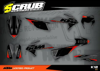 KTM Graphics EXC EXCf XC-W 2020 2021 2022 2023 - 150 250 300 350 450 500 Decals • $263.89