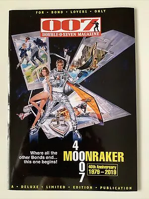 007 Magazine Moonraker 40th Anniversary Ltd Ed Issue 59 James Bond • £19.99