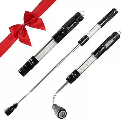 LED Work Light Magnetic Pickup Tool Telescoping Flexible Extendable 25.4  NEW • $15.99