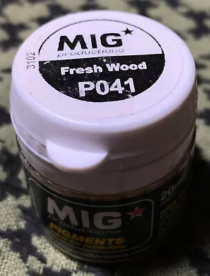 FRESH WOOD P041 Mig Pigments -SEALED FREE USA SHIPPING • $11.99