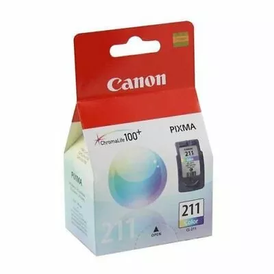 GENUINE Canon CL-211 Color Ink For PIXMA MP270 MP280 MX350 MX410 IP2702 • $15.99