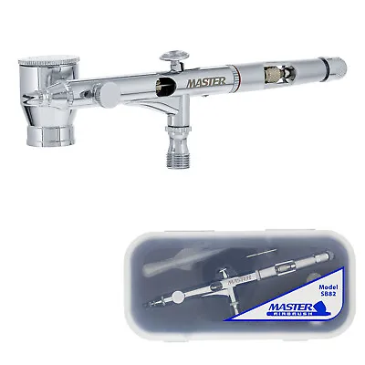 Master SB82 Fine Detail Control Side Feed Airbrush Set Kit 0.2mm Tip 1/6oz Cup • $39.99