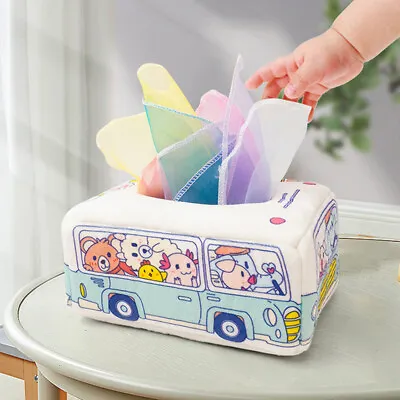 Montessori Toys Magic Tissue Box Baby Educational Learning Activity Sensory T XK • £5.95