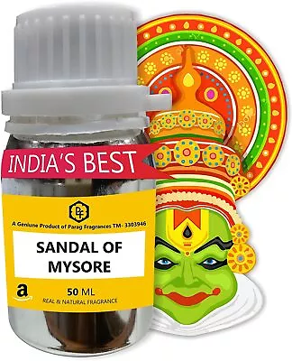 Sandal Of Mysore 50 Ml Attar For Men • $69