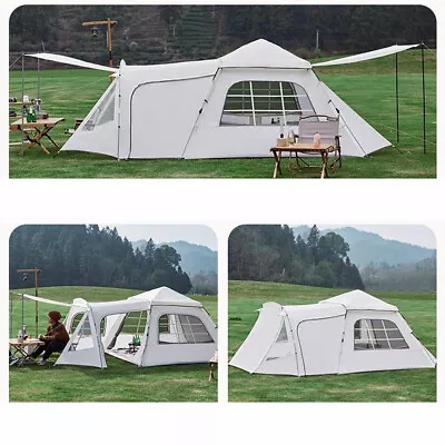 Camping Tent Family Waterproof 2 Bedrooms & Living Area Sunshine Shelter A B4P8 • £77.53