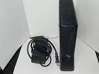 $45 • Buy Microsoft Xbox 360 Slim Matte Black Console Tested Working 