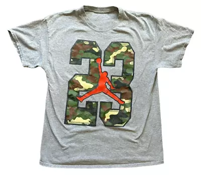 Michael Jordan Shirt 23 NBA Basketball Nike Sports Streetwear Essential Men's L • $12