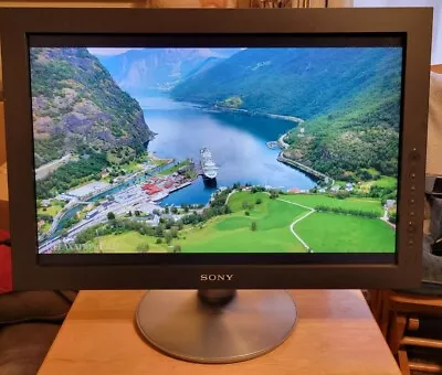 Sony SDM-P232W 23  Professional LCD TFT PC / Mac Cinema Monitor 1920 X 1200 • $49.99