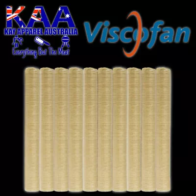 $52.50 • Buy Viscofan Naturin 21mm Collagen Sausage Casings Pack Of 10, Beer Stick, Butcher