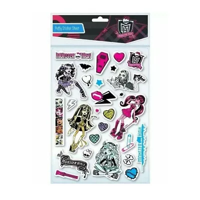 Monster High Puffy Stickers (SG32072) • $8.70