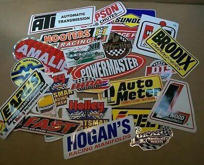 Original Vintage 1970-80's Large Racing Stickers~PICK YOUR OWN~Shipping Discount • $6.89