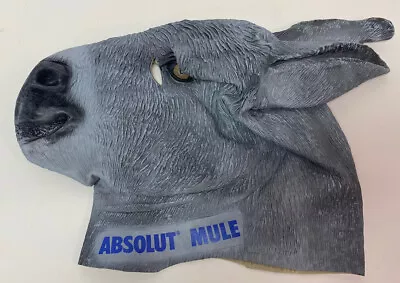 Absolute Vodka  Moscow Mule RUBBER MASK VERY RARE • $49.99