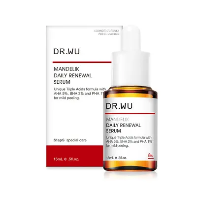 [DR. WU] Mandelik Daily Renewal Serum With Mandelic Acid 8% 15ml NEW • $33.29