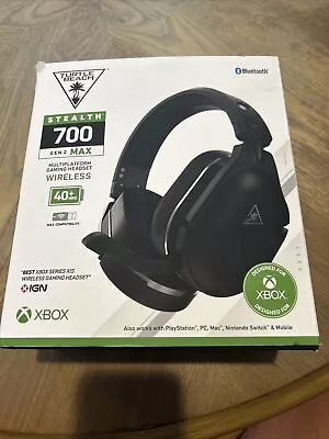 Turtle Beach Stealth 700 Gen 2 MAX Wireless Headset Xbox Black No Transmitter • $69.99