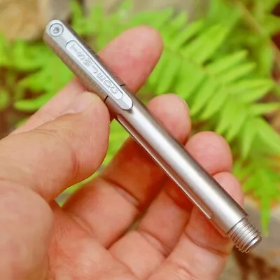 EDC TC4 Titanium Portable Tactical Pen Pocket Ballpoint Pen Outdoor Travel Pen • $22.49