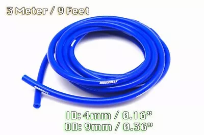 3 Metre Blue Silicone Vacuum Hose Air Engine Bay Dress Up 4mm Fit Mustang • $10.99