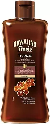 Hawaiian Tropic By Hawaiian Tropic Tanning Oil Dark 200ml • £9.98