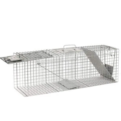 Havahart Animal Trap/ Cage 11.40 X36.70 X13.10  Galvanized Steel Large 2-Door • $89.44